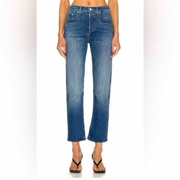 MOTHER Denim - MOTHER Women's The Tomcat Ankle Leg Blue Jeans